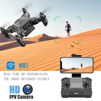 Mini Drone Su/Be HD Kamera Veidrodėliai Oro RC Sraigtasparnis Aukštis Hold Režimu RC Quadcopter RTF WiFi FPV Quadcopter