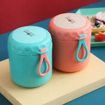 Mini Maisto Termosas Priešpiečių Dėžutė Nešiojamų Nerūdijančio Plieno Nepralaidžiose Maisto Saugojimo Konteineris Vaikams Mokyklos Virtuvėje Lunchbox