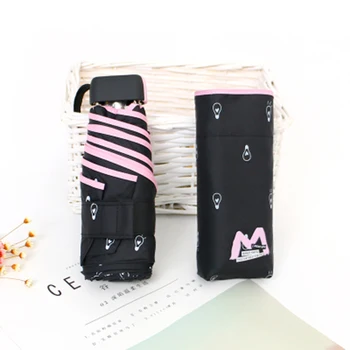 Mini Pocket Lietaus, Skėtis Uv Moterų Vėjo Lankstymo Aišku, Saulės, Skėtis Vėjo Guarda Chuva Tendencijos Produktų 2019 40YY0093