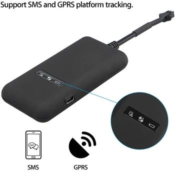 Mini realaus laiko GPS Automobilinis Seklys Locator GSM GPRS Sekimo Įrenginys Transporto priemonės/Sunkvežimis/Van GSM Quad-Band Sistemų visame Pasaulyje