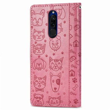 Minkštas Kačių Ir Šunų Modelio Telefoną Atveju Xiaomi Redmi 8 Odos Atveju Xiaomi Redmi 8 Silikono Atveju Redmi 8 6.22