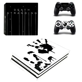 Mirties Vijimo PS4 Pro Lipdukai Play station 4 Odos Lipdukas, Decal PlayStation 4 PS4 Pro Konsolės & Valdytojas Odos, Vinilo
