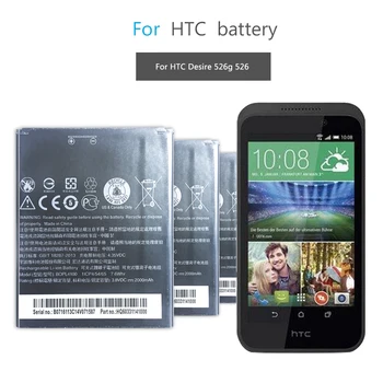 Mobiliojo Telefono Baterija HTC Noras 626 626W D626W/516 D516d/316/ 616/526/620 D620G /820mini/820 820 AKIŲ D820u/728 Baterija