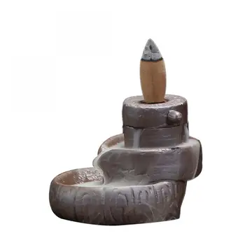 Moliuskui Smilkalų Degiklis Keramikos Smilkalų Lazdelių Laikiklis Dūmų Krioklys Aromaterapija Censer Meditacija Kūrybos Namų Puošybai