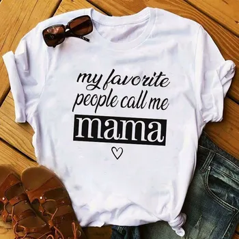 Moterų 2020 Mama Raidžių Dovana Mados Mama, Ponia, Motinos Diena, Ponios Grafinis Moterų Moterų Tee Marškinėliai Top Marškinėliai T-shirts