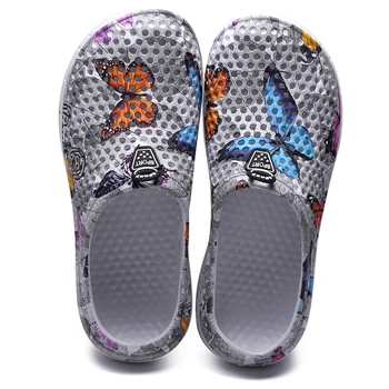 Moterų Vasaros Paplūdimio Šlepetes, batus, Mados Atsitiktinis Butas Sandalai Kvėpuojantis Ponios Šlepetės želė batai 2020 m.