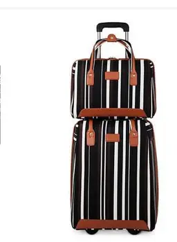 Moterų kelionės Bagažo Krepšys rankinio bagažo lagaminas vežimėlio krepšys su ratais vykdyti bagažo Krepšys Geležinkelių Ratinių Kelionės Vežti maišelį