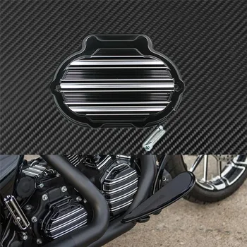 Motociklo Perdavimo Pusėje Kabelis Sankabos Dangtelis Juodas CNC Aliuminio Dėl Harley Turistinis Twin Cam Street Glide 14-16 Kelių Karalius FLHR