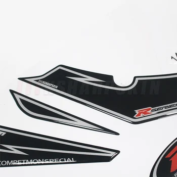 Motociklo Priekinio Lauktuvės 3D Gelis Raštas dekoratyviniai lipdukai SUZUKI GSXR1000 K9 2009 gsxr 1000 Priekinio Lauktuvės Vadovas