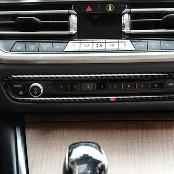 Mutips automobilių Oro Kondicionavimo sistema, CD Pulto Mygtukas Dangtelis Lipdukai Apdaila Reikmenys BMW 3 serijos G20 G28 325li 335 330 d. 2019 m. 2020 m.