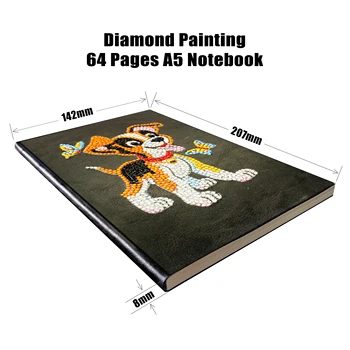 NAUJAS Notebook Diamond Tapybos 5D Specialios Formos Deimantų, Tapyba Priedai, Naują Atvykimo Diamond Siuvinėjimo kalėdų dovana