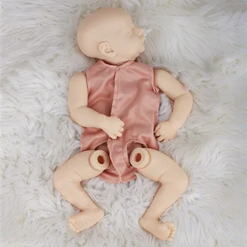 NAUJAS Reborn Baby Doll 20 Cm Gyvas Naujagimis Reborn Baby Lėlės Rinkinys Vinilo Unpainted Nebaigtų Lėlės Dalys 