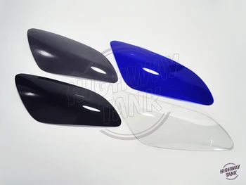 NAUJŲ motociklų ABS plastiko dūmų/mėlyna/skaidrus Žibintų Raštas Padengti Objektyvo Shield atveju Yamaha YZF R1 1998-1999 ping