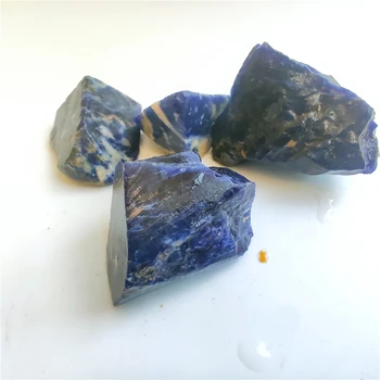 Natūraliai mėlyname Sodalite Akmens Mėlyna-venų Akmuo Lazuritas Apatite Akmens Gijimą, Kristalai Akmuo Perlas Reiki Granules Namų Dekoro