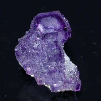 Natūralus akmuo kvarcas violetinė fluorito mineralinių kristalų mėginių iš Yaogangxian Hunan Provincijoje Kinijos A1-2