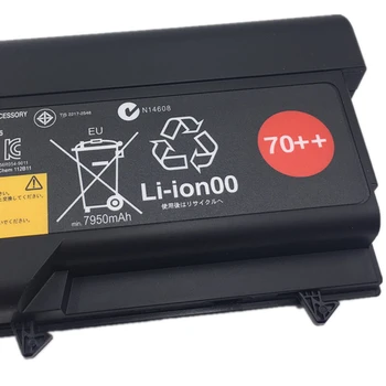 Nauja Originali 94Wh Nešiojamas Baterija Lenovo ThinkPad T430 T430I L430 SL430 SL530 T530 T530I L530 W530 45N1011 45N1010 9Cell