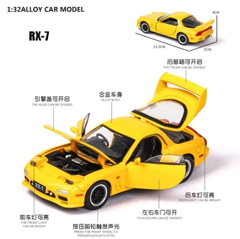 Naujas 1:32 FD RX7X Lydinio Automobilio Modelį Diecasts & Žaislinės Transporto priemonės Žaislinius Automobilius Nemokamas Pristatymas Vaikas Žaislai Vaikams Dovanos Berniuko Žaislas