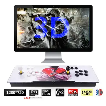 Naujas 1PC Arcade Žaidimų Konsolės Bokso Kova Valdiklis, Skirtas PS3 Platformai, Su Dviguba Valdytojas VGA USB Išėjimas PS3 TV HWC