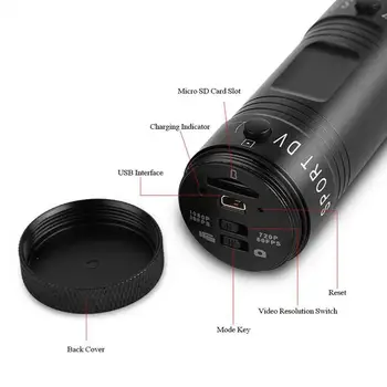 Naujas Atvykimo Mini F9 Kamera HD Dviračiu, Motociklu Sporto Veiksmo Kameros Video DVR Kamera Automobilio Skaitmeninio Vaizdo įrašymo Auto Transporto priemonės
