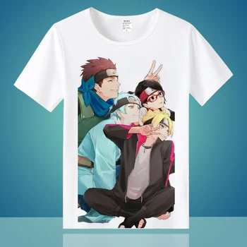 Naujas Atvykimo Naruto marškinėliai Drabužių T-Shirt aš Jutsu Iš Mano Tėtis Animacinių filmų Boruto/Naruto Namikaze Spausdinti Marškinėlius TX014
