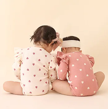 Naujas Baby Bodysuits 2020 M. Mergaičių, kūdikių Priežiūros Mygtuką Hat-marškinėliai Kūdikiams'cotton ilgomis Rankovėmis Jungtis Laipiojimo Kostiumas kūdikių drabužiai.