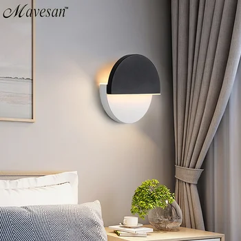 Naujas Dizainas LED AC110-220V Patalpų Vonios kambarys Šviesos diodų (LED), Miegamojo Šviesos Loft Lempos Luminaria Parede Šviestuvai