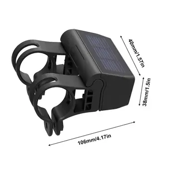 Naujas Dviratis, Šviesos, atsparus Vandeniui Super Ryškios Saulės Įkrovimo Priekiniams USB Smart Saulės Žibintai Dviračių sporto Įranga Luz Bicicleta