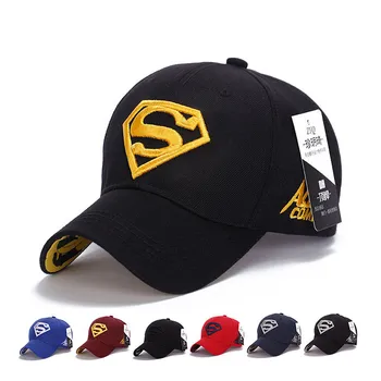 Naujas Gorras Supermenas Skrybėlę Casquette Supermenas Beisbolo Kepurė Vyrams, Prekės Ženklo Moterų Kaulų Diamond Snapback Cap Suaugusiųjų Sunkvežimio Vairuotojas Hat