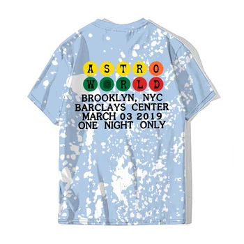 Naujas Mados Gerbėjas Dėvėti Scott Travis Astroworld Juokinga T-shirt Vyrai Asmenybės Hip-Hop Kietas Streetwear Hipster Tee Viršūnes Camiseta2020