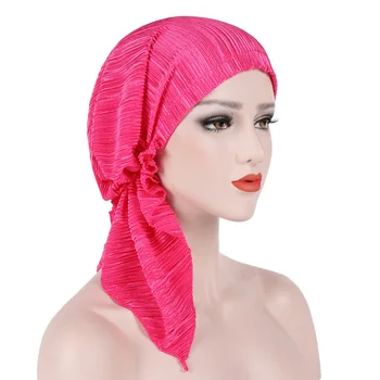 Naujas Mados Musulmonų Moterų Vidinis Hijabs Kepuraitės, Galvos Turbaną Cap Moteriška Kepuraitė Ponios Plaukų Aksesuarai Musulmonų Šalikas Cap Plaukų