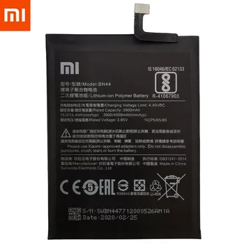 Naujas Originalus Nekilnojamojo 4000mAh BN44 Baterija Su klijais lipdukas, Skirtas Xiaomi Redmi 5 plius 5.99