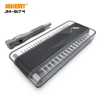 Naujas Produktas JM-8174 Mini Tikslumo Atsuktuvų antgaliai Nustatytas Stiprus Magnetizmas Mobiliojo Telefono, Nešiojamojo Žaidimų Mygtukai Namų tvarkymas