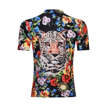 Naujas Spausdinti Marškinėliai Havajų Leopard 