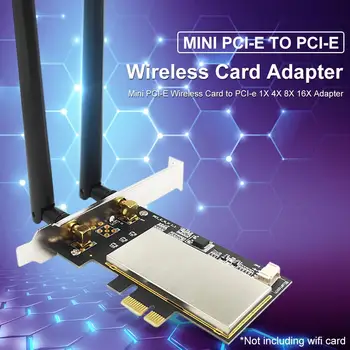 Naujausias Mini PCIE, Kad PCIE WiFi Kortelės AC Belaidžio Tinklo Kortelė, Adapteris KOMPIUTERYJE, BCM94352 7260AC AR5B22
