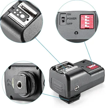 Neewer 16 Kanalų Wireless Flash Trigger Nustatyti blykstes, Universalus blykstės ir fotoaparato kontaktinės jungties Canon/Nikon/ 