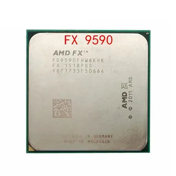 Nemokamas pristatymas FX-9590 AM3+ 4.7 GHz 8MB CPU procesoriaus FX serijos scrattered vienetų FX 9590 FX9590