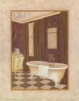 Nemokamas pristatymas sielovados vonios kraštovaizdžio animacinių filmų drobės spaudiniai aliejaus tapybai atspausdinta ant drobės sienos meno apdailos nuotraukas
