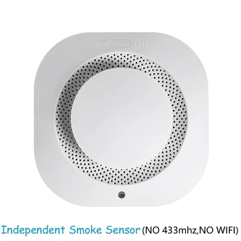 Nepriklausomas/Tuya WiFi Dūmų Detektorius, Dūmų house Derinys Gaisro jutiklis Namų Apsaugos Sistema, Dūmų Signalizacijos Priešgaisrinė Apsauga