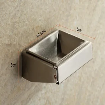 Nerūdijančio plieno prie sienos tvirtinama peleninė gali būti lengvai dempingo tualete, peleninės