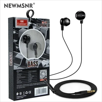 Newmsnr X6 3.5 mm In-ear ausinės,Stereo Bass Muzikos laisvų Rankų įranga Sporto Ausines In-line Kontrolės Hands-free su Mic visus telefonus