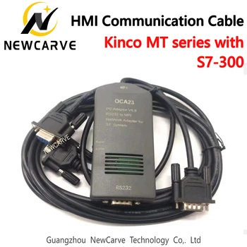 OCA23 HMI Jutiklinis Ekranas Kinco MT4000/5000 Suderinama S7-300 Programa Kabelį Prijunkite PLC HMI NEWCARVE