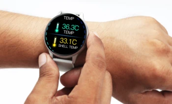 ONEMIX Smart Watch Vyrai Moterys CT1711 Kūno Temperatūros Jutiklis Detekcijos Vandeniui Fitness Tracker Apyrankė 