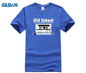 Old School Dalykas Kasetės Retro 80s Marškinėliai Vyrams Individualų Laisvalaikio T-Shirt Saulės Naują Atvykimo Madinga Vyrų Marškinėlius Laisvas
