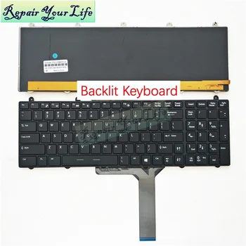 Originali GT60 klaviatūra su foniniu Apšvietimu MSI GE60 GE70 GX60 GT70 GX70 GT780 GT780DX GT783 JAV anglų klaviatūra, spalvinga apšvietimo