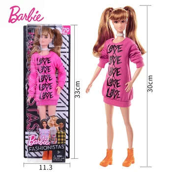 Originalias Barbie Lėles Prekės vaivorykštė Lėlės Asortimentas Fashionista Mergina Roko Stiliaus Lėlės Vaikams Gimtadienio Dovana bonecas žaislai mergaitėms