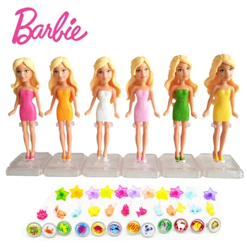 Originalias Barbie Ribotos Kolekcijos Žaislas Naujausias Svajonė Spinta Juokinga Apsimesti, Lėlės Žaislas Kalėdas Dovanų Barbie Boneca DTC36