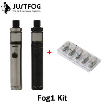 Originalus Justfog FOG1 Rinkinys su 1500mAh Rūko 1 baterija 2ML Purkštukai su OCC apačioje Ritė DL DTL Elektroninių Cigarečių Vape Pen Rinkinys