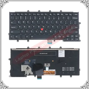 Originalus MUMS Nešiojamojo kompiuterio Klaviatūra Lenovo IBM ThinkPad X240 X240S X250 X260 X270 sąsiuvinis Juoda klaviatūra su foniniu apšvietimu Pakeitimo