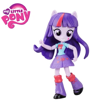 Originalus Mano Mažai Pony Mados Celestia Sąnarių perkelti Vaivorykštė Brūkšnys PVC Veiksmų Anime Paveikslas Modelis, Lėlės, Žaislai vaikams Bonecas