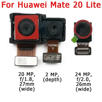 Originalus Priekiniai ir Galiniai Atgal Fotoaparatą, Huawei Mate 20 Pro Mate20 20Pro Pagrindinis Susiduria Kamera Modulis Flex Pakeitimo Atsarginės Dalys